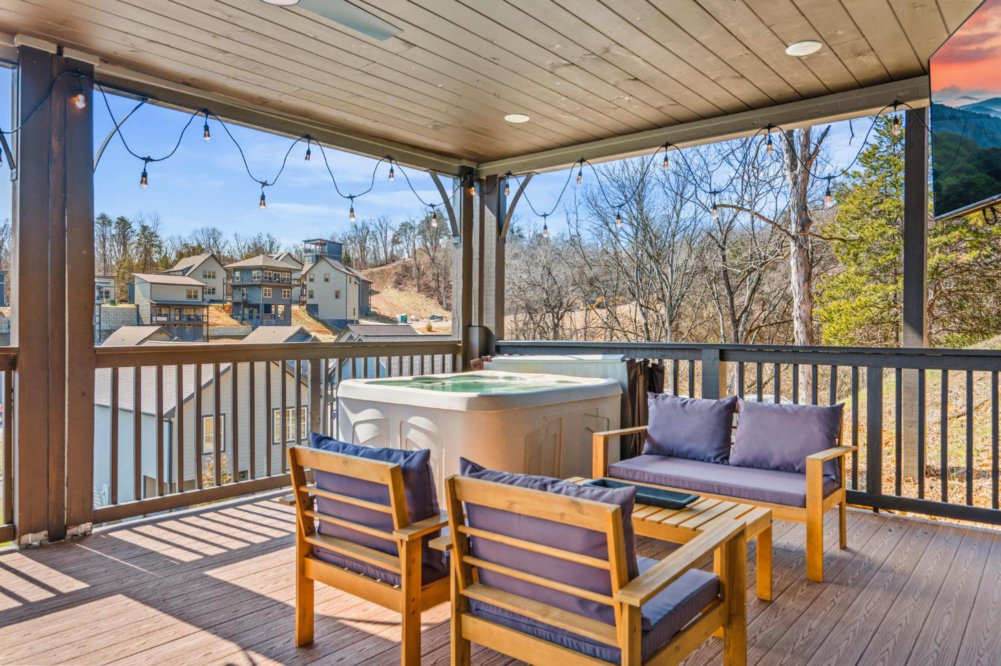 Smokies Treehouse Villa Сивиървил Екстериор снимка