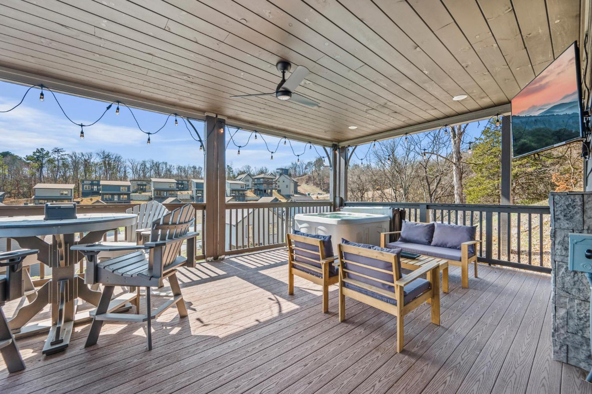 Smokies Treehouse Villa Сивиървил Екстериор снимка