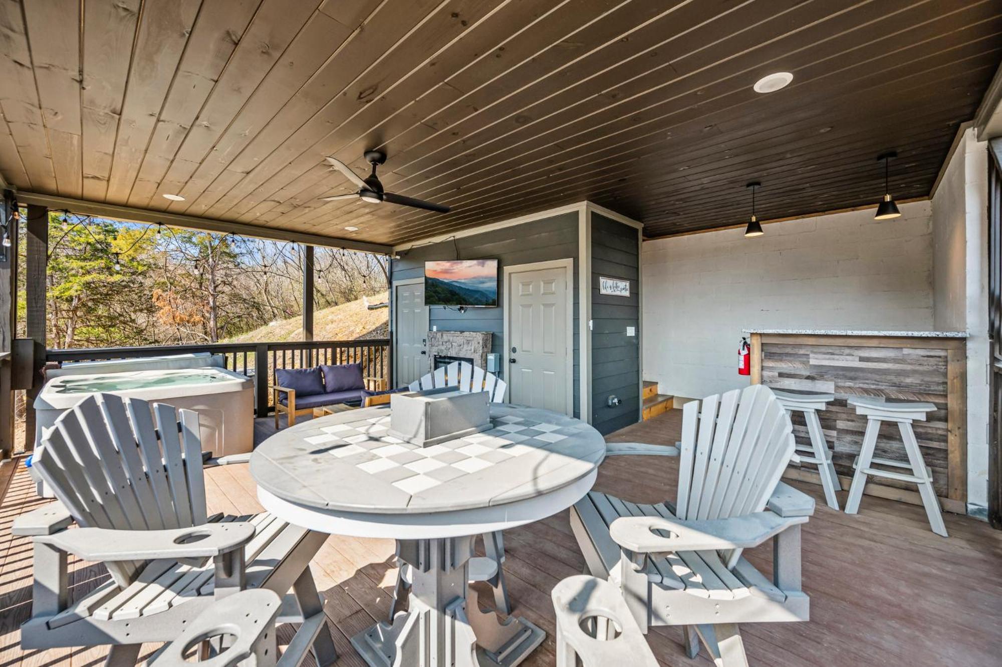 Smokies Treehouse Villa Сивиървил Екстериор снимка