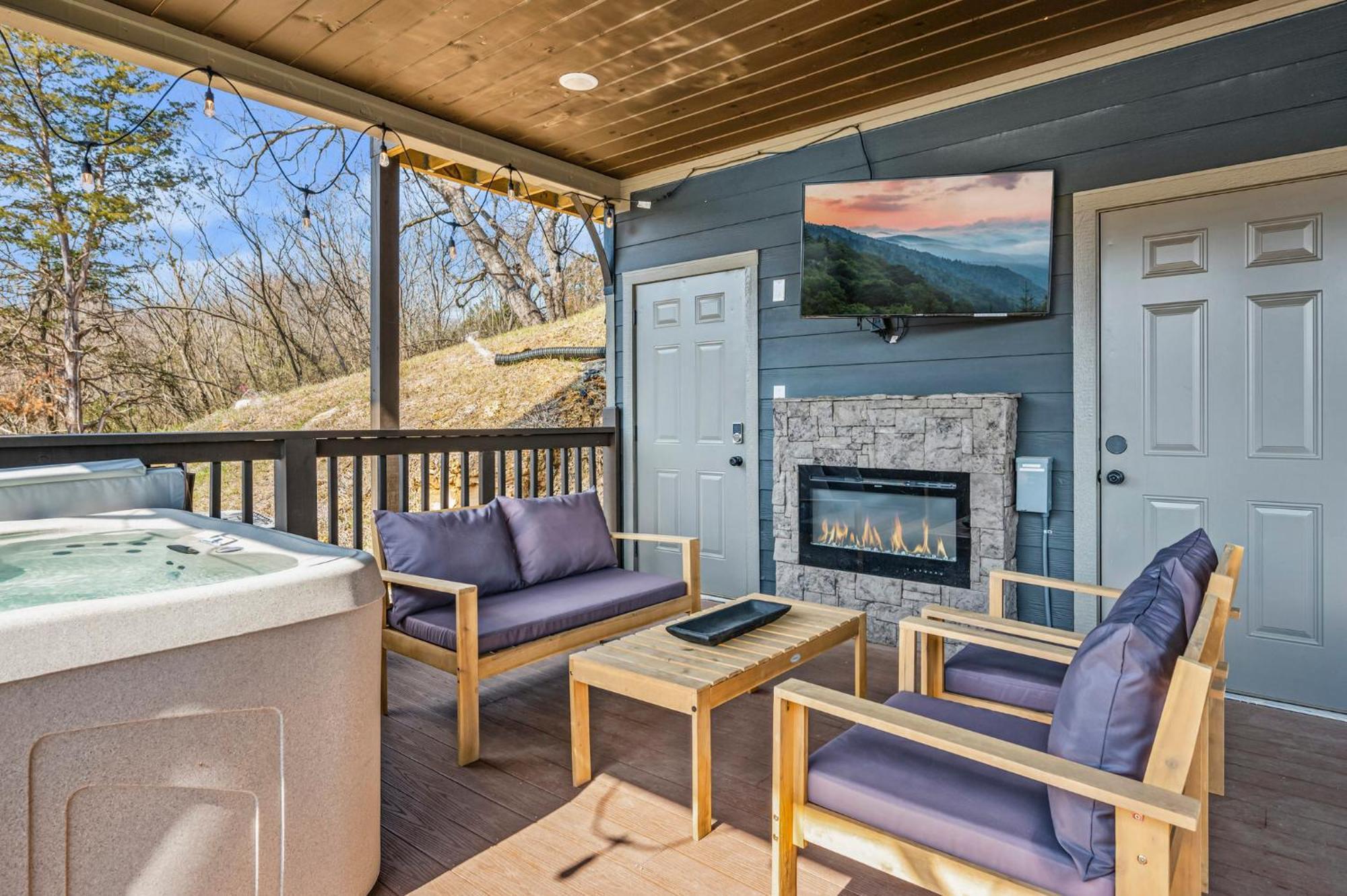 Smokies Treehouse Villa Сивиървил Екстериор снимка